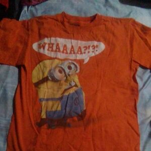 Universal Orange Short Sleeve Minion Tee